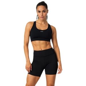 NWT SKIMS Performance High-Waisted Compression Bike Shorts in Onyx — Size L